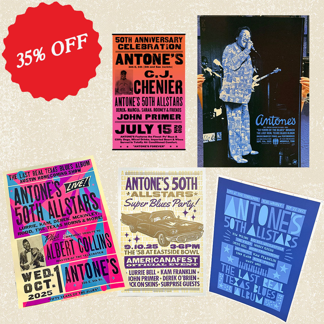 Antone's 50th Poster Bundle