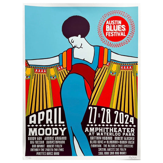 Austin Blues Fest 2024 Poster