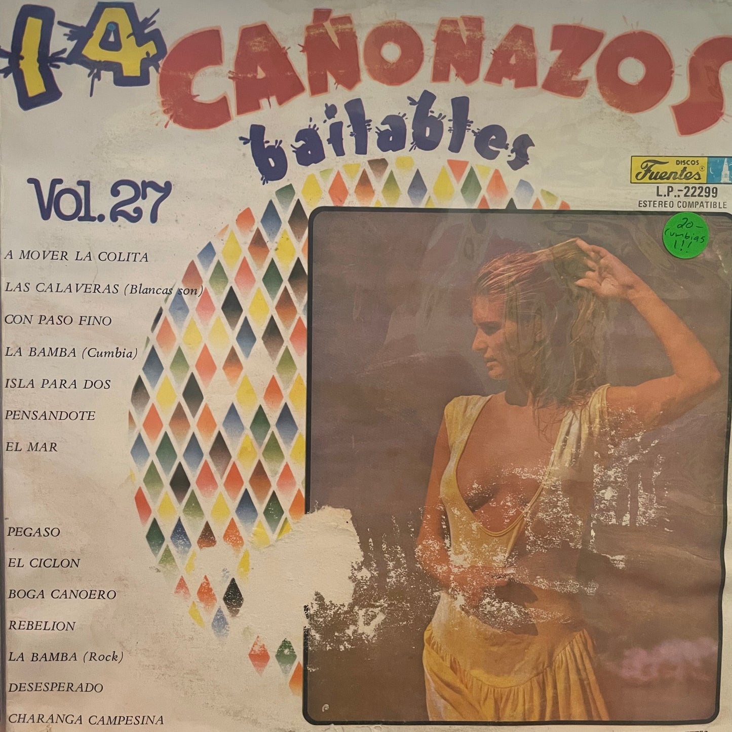 14 Cañonazos Bailables Vol. 27