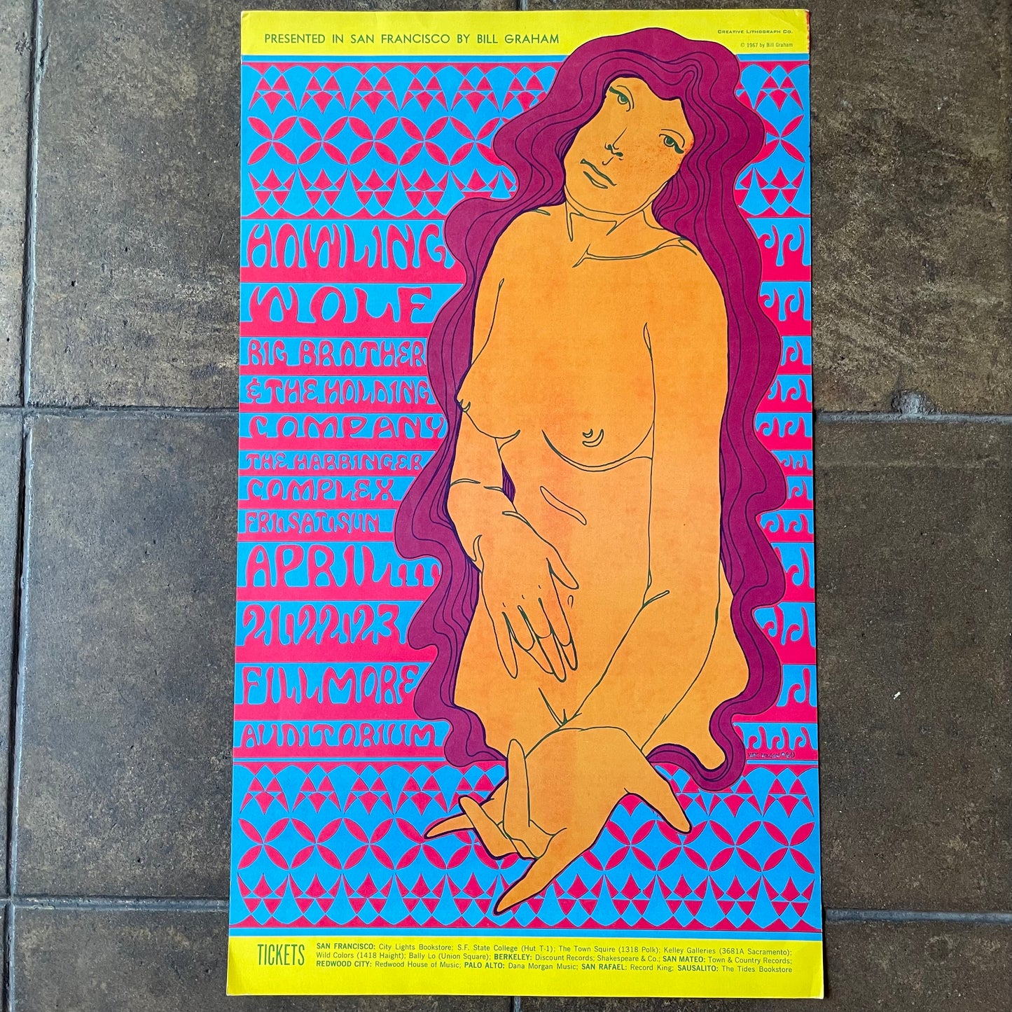 Howlin' Wolf - Vintage Poster