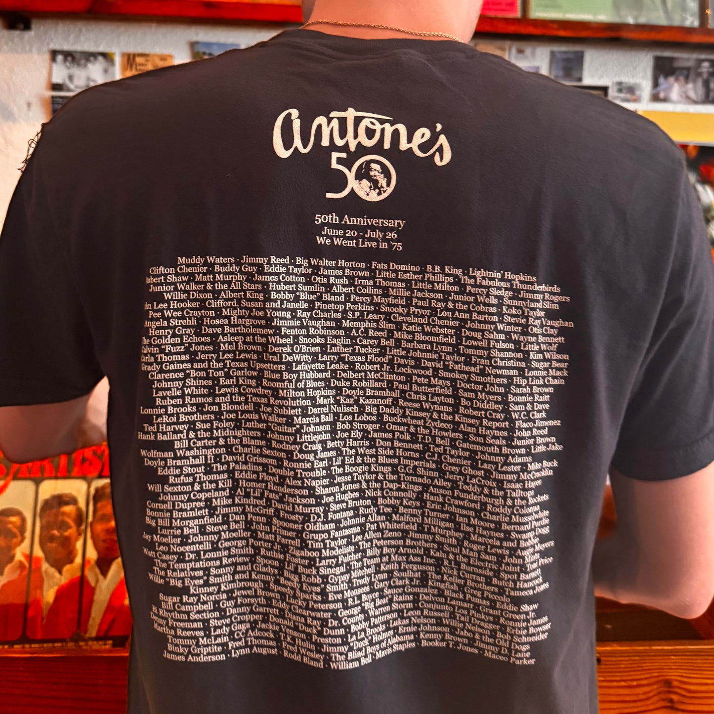 Antone's Stars of 50 Big Walter Shirt