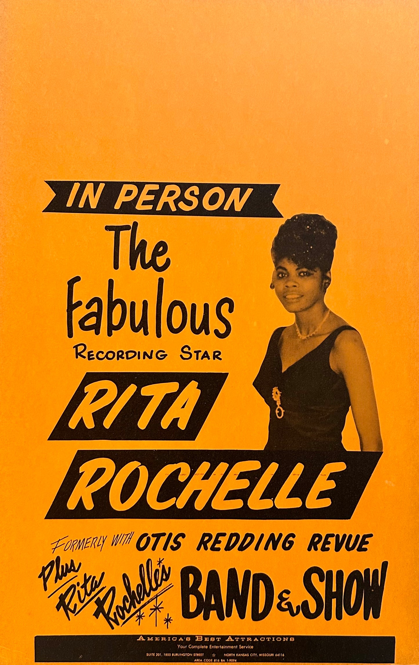Rita Rochelle- Vintage Poster