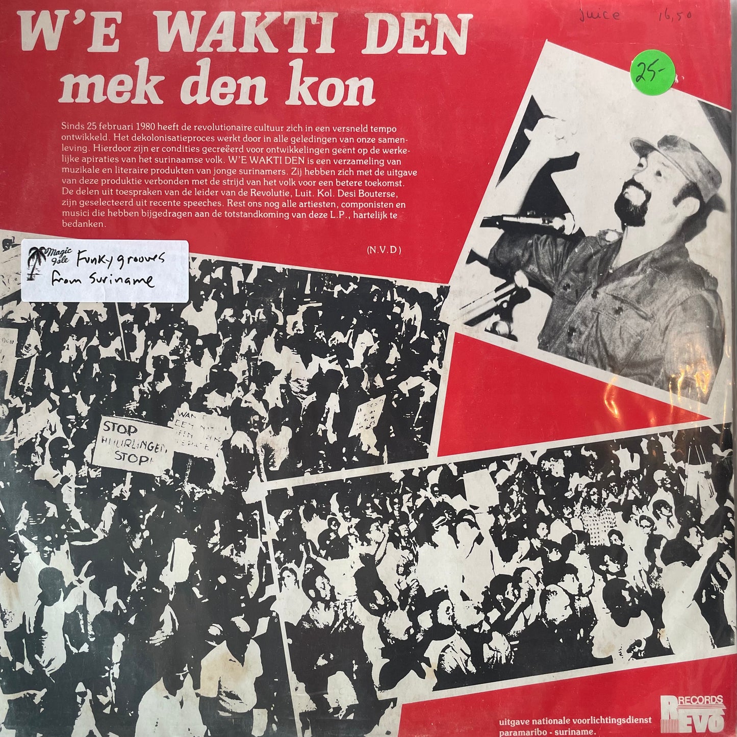 W'e Wakti Den Mek Den Kon