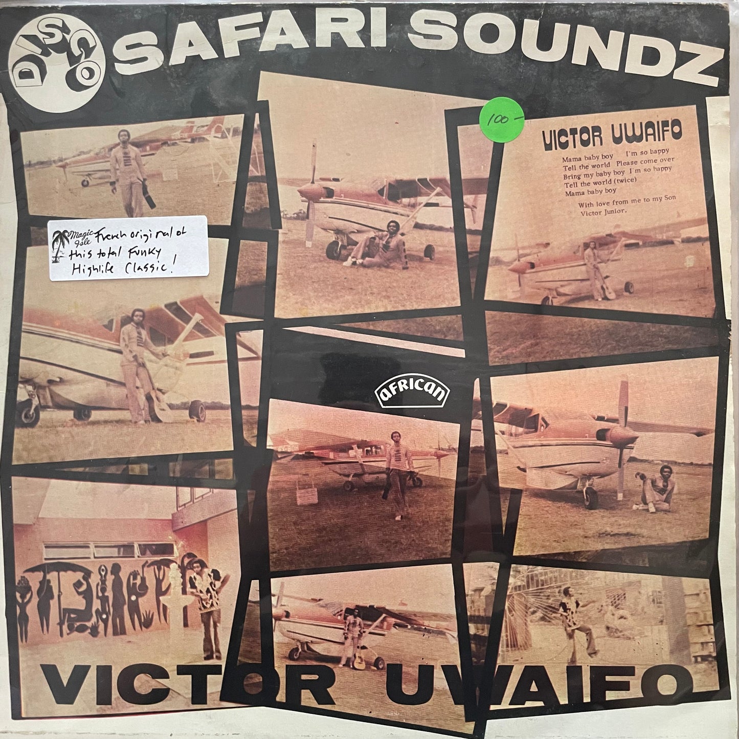 Sir Victor Uwaifo & His Melody Maestroes – Safari Disco Soundz