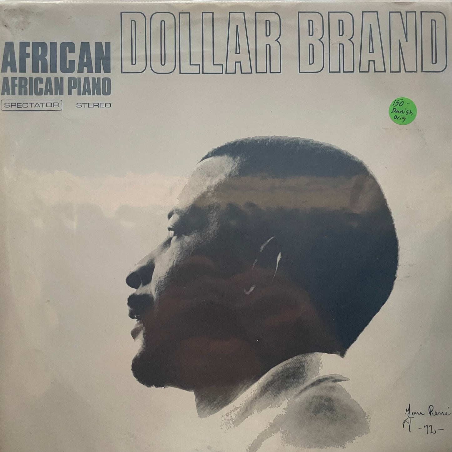 Dollar Brand - African Piano (Danish Original)