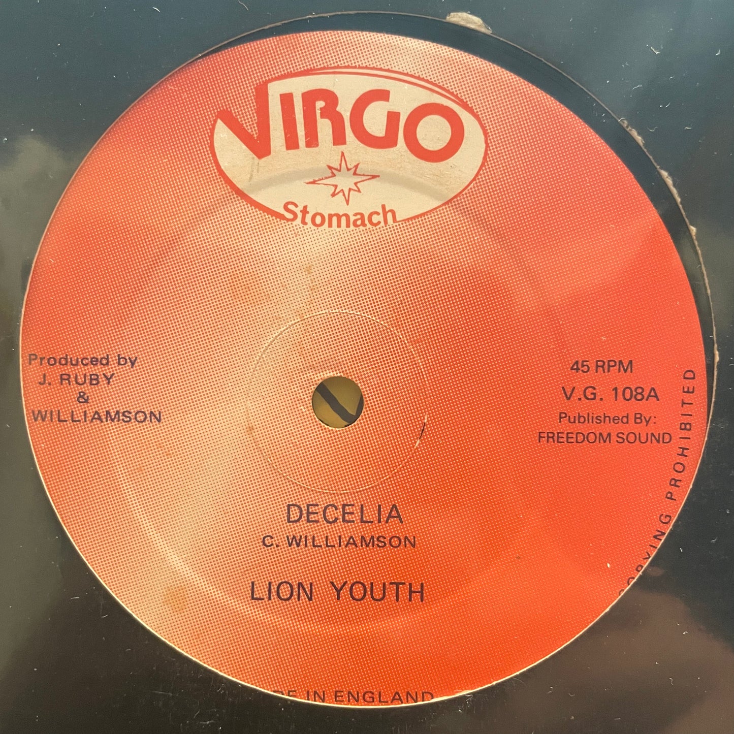 Lion Youth – Decelia/ Chant in a Dance
