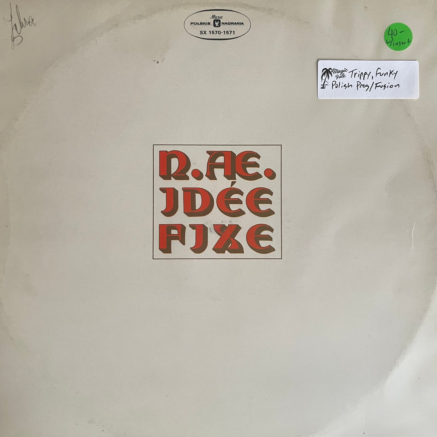 Czesław Niemen – N. Ae. Idée Fixe