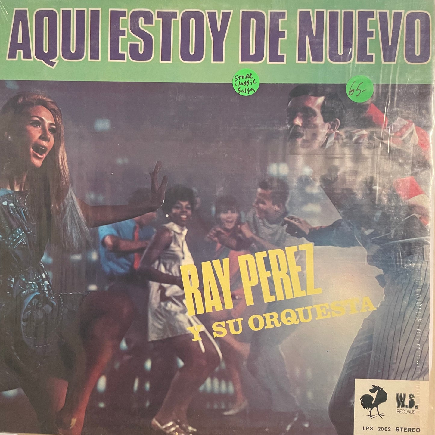 Ray Perez Y Su Orquesta – Aqui Estoy De Nuevo