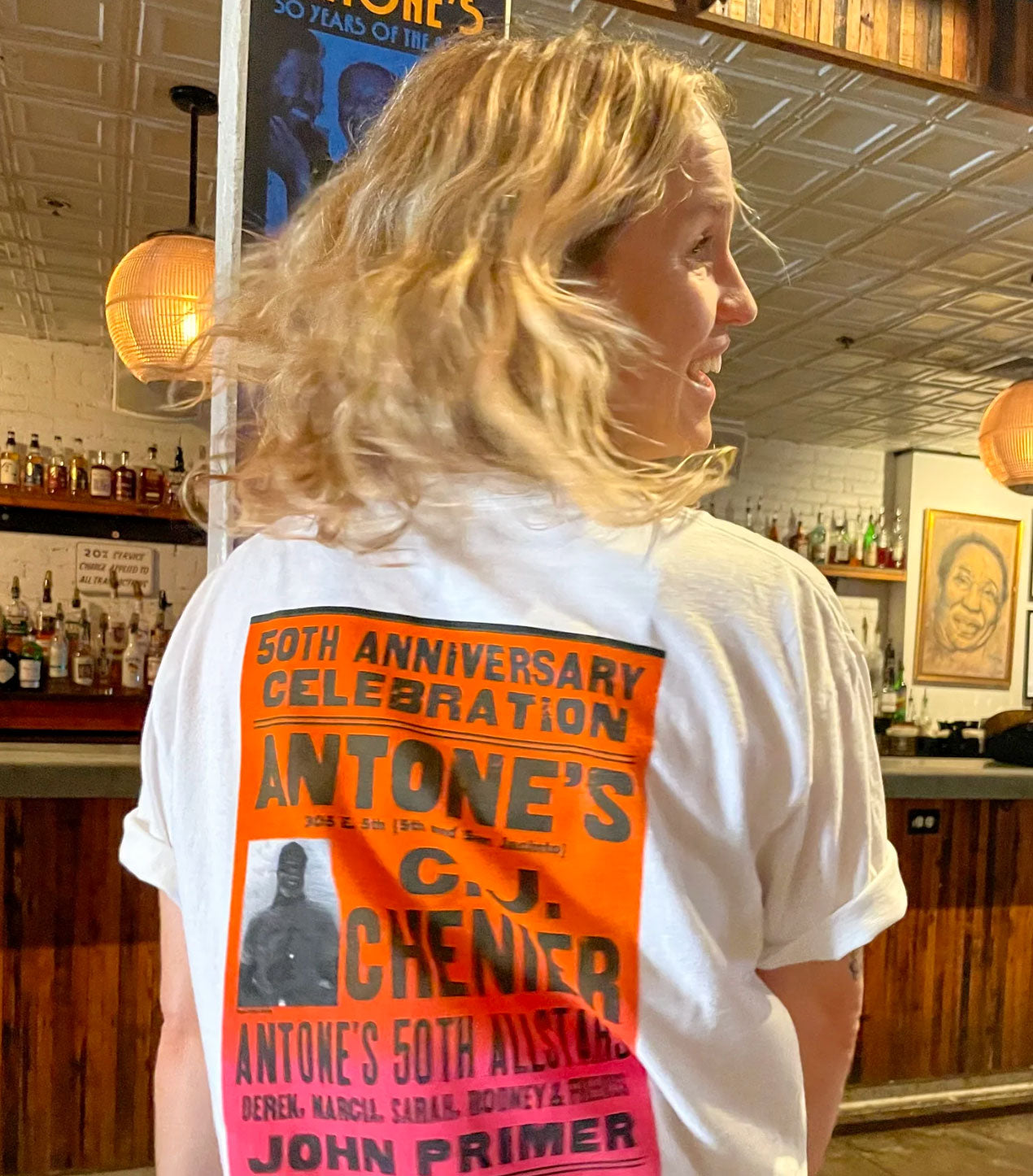Hand Printed July 15 50th Anniversary Shirt