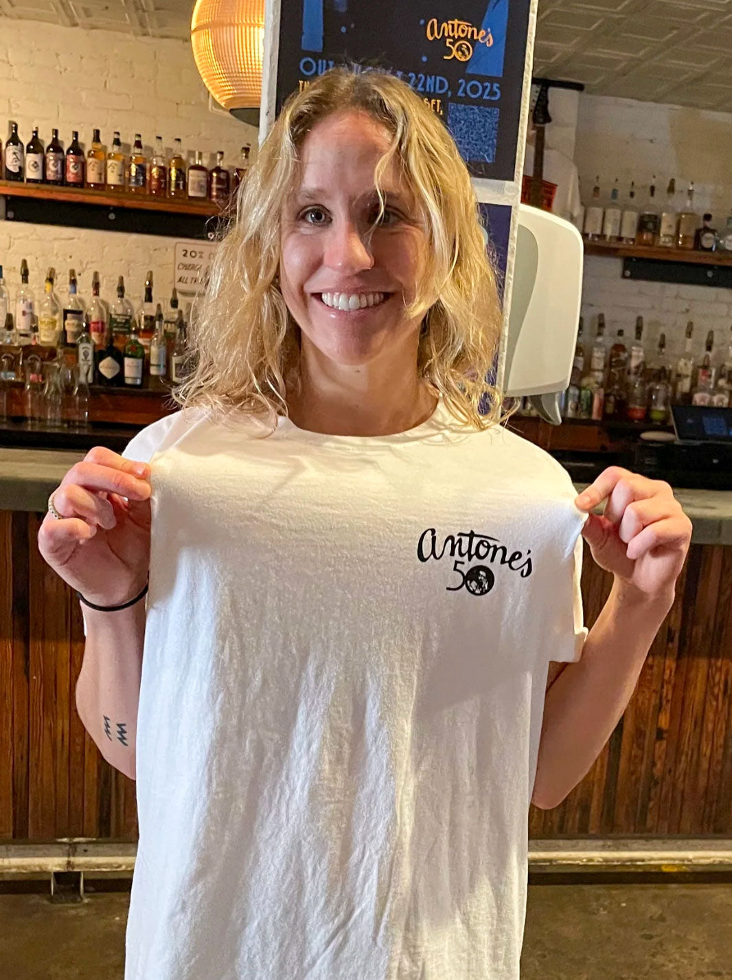 Hand Printed July 15 50th Anniversary Shirt