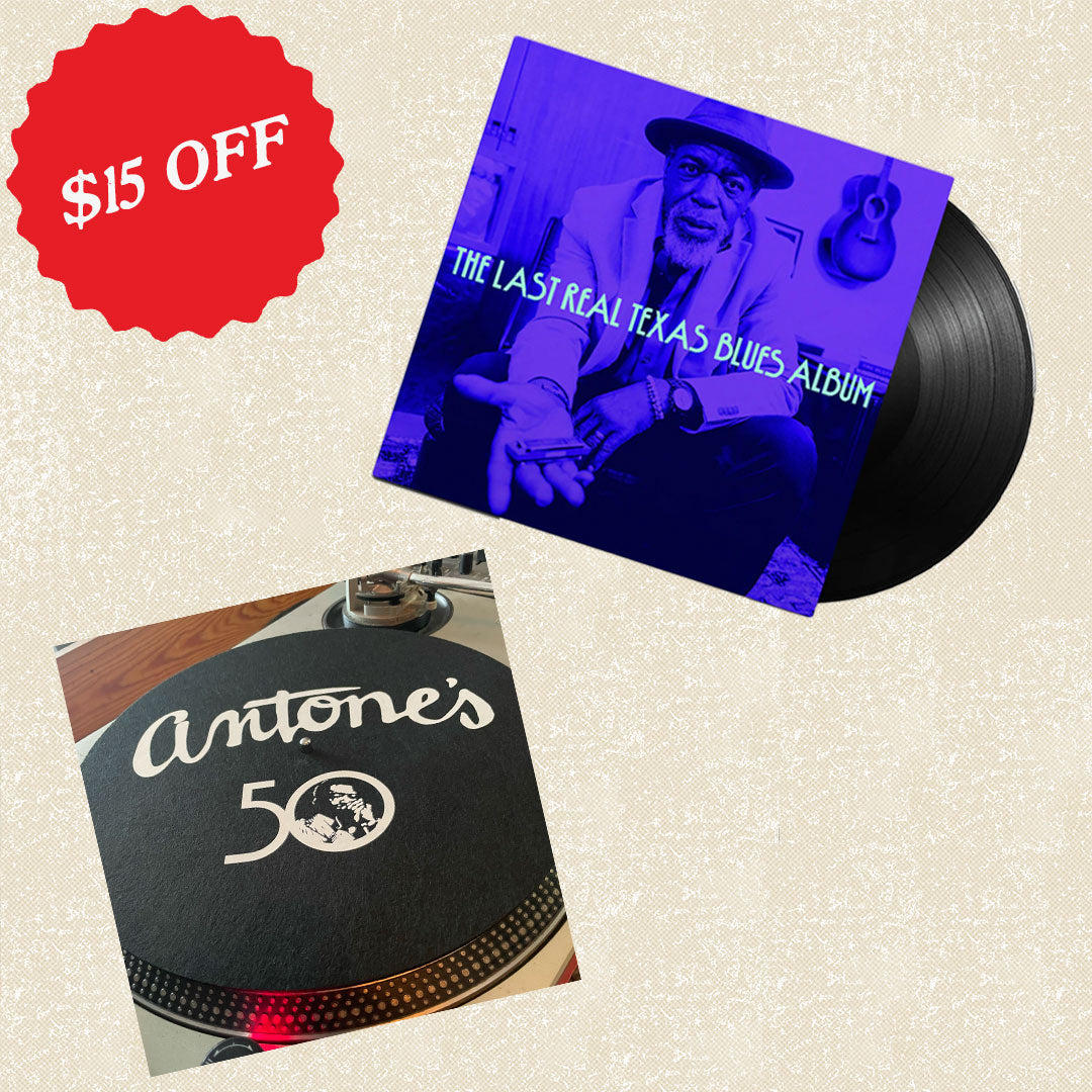 Slipmat + Vinyl "The Last Real Texas Blues Album"