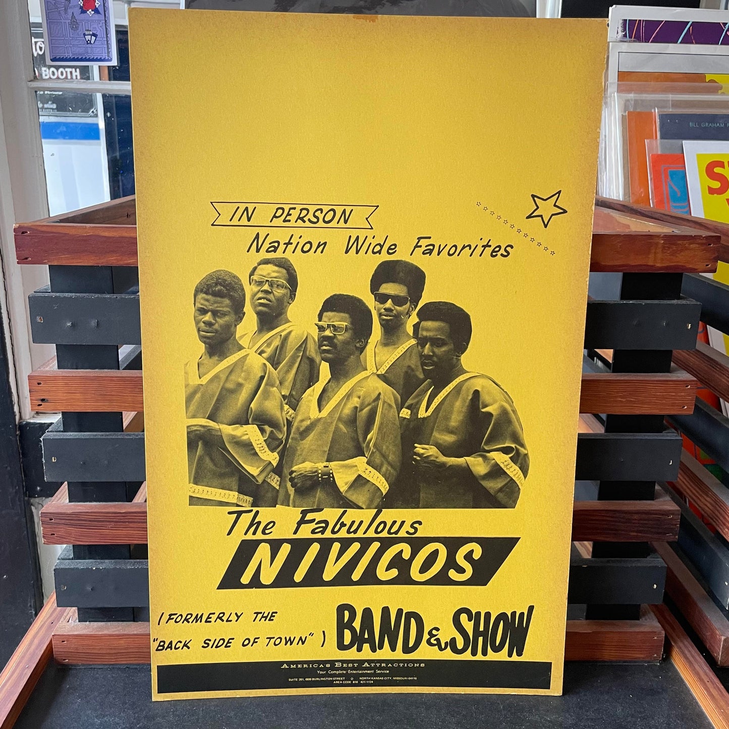 The Fabulous Nivicos - Vintage Poster