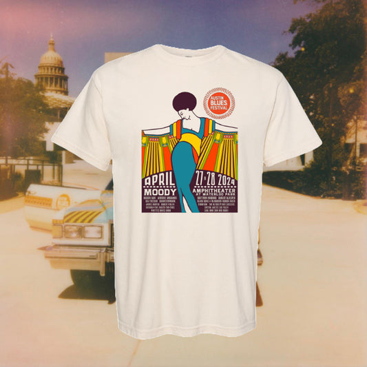 Austin Blues Fest 2024 Poster Shirt