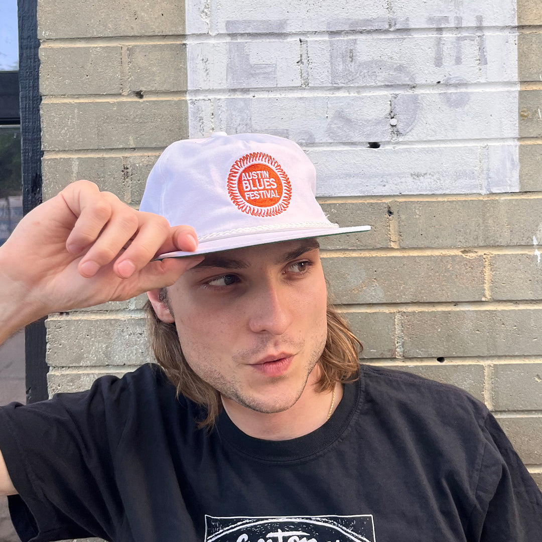 White Imperial Austin Blues Fest Hat