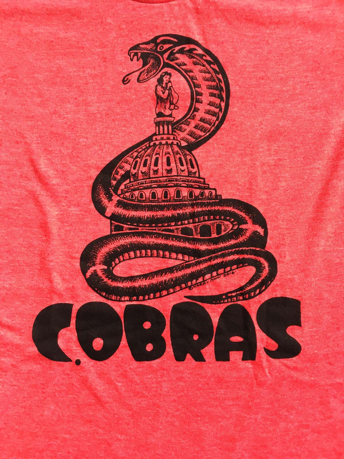 Men's Red Cobras Shirt