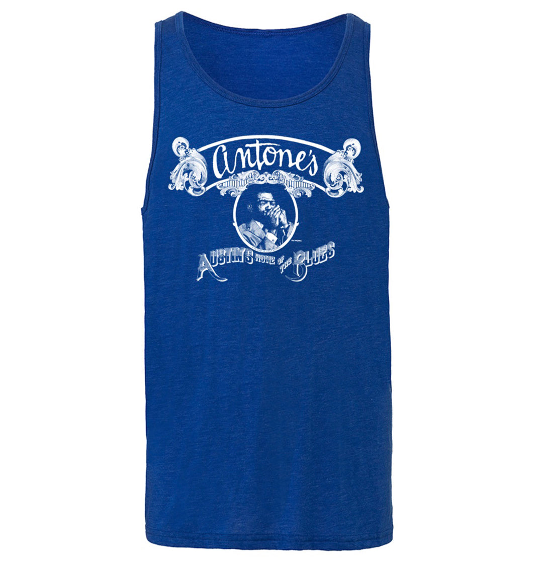 Blue Little Walter Logo Tank