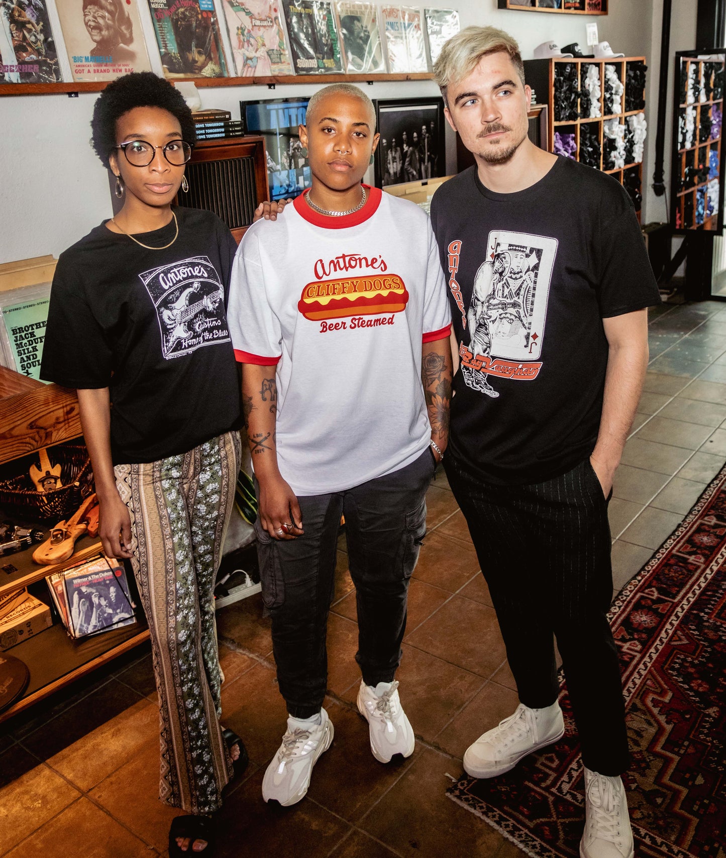 Black Stevie Ray Vaughan Shirt