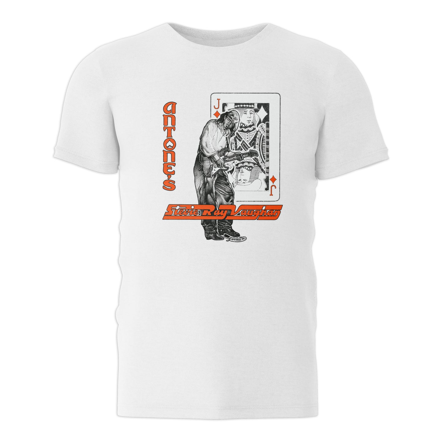 White Stevie Ray Vaughan Shirt