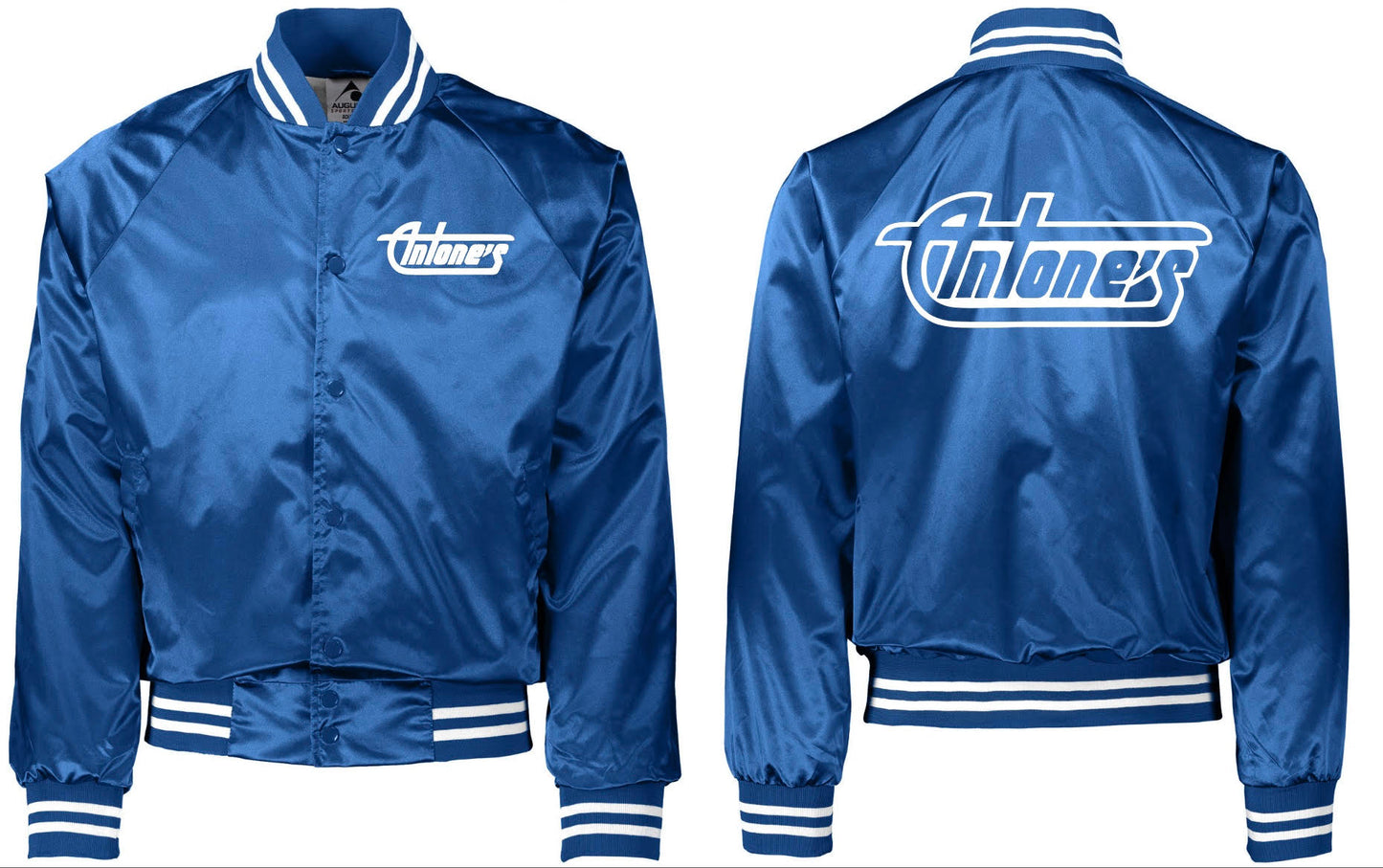 Blue Antone's Embroidered Silk Jacket