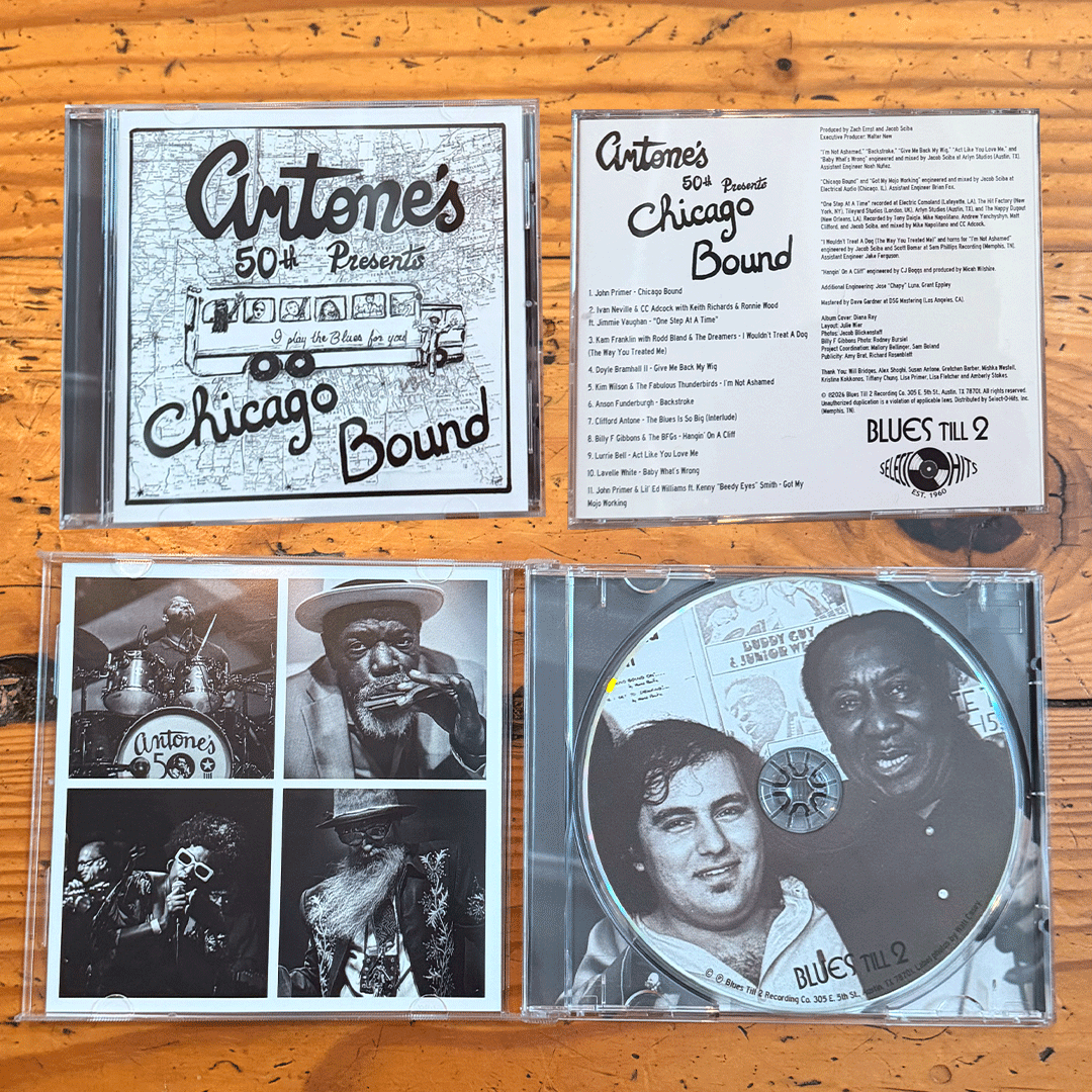 Antone's 50th Presents: Chicago Bound (Vinyl or CD)