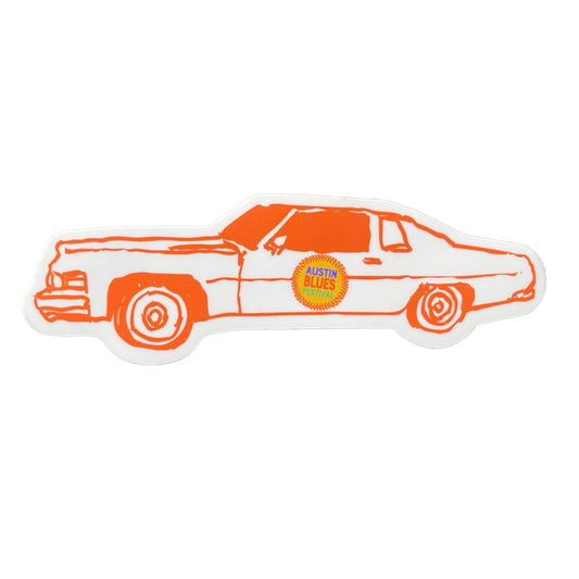 Die Cut Cadillac Sticker
