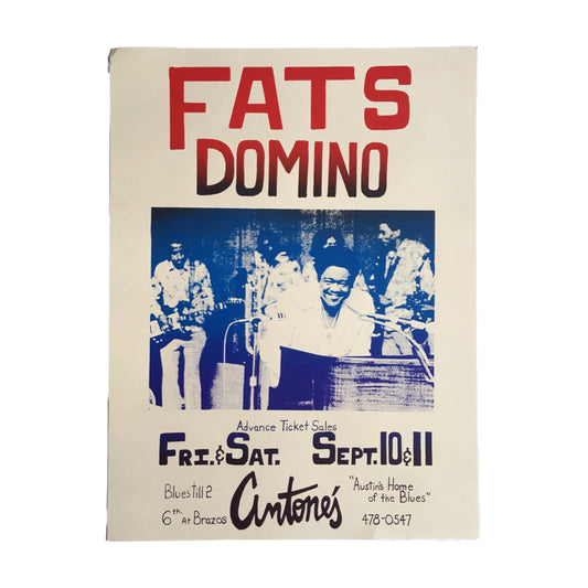 Fats Domino Poster