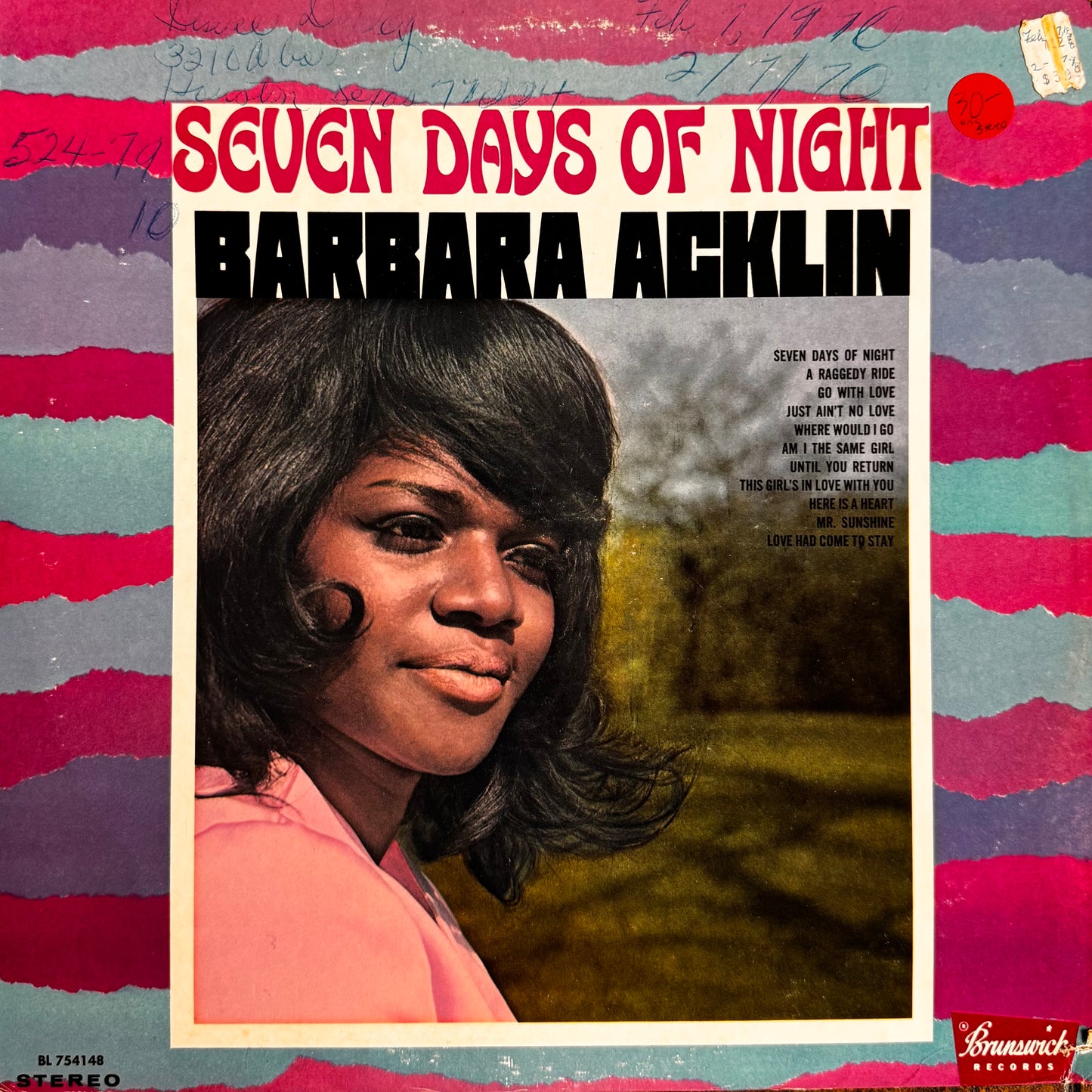 Barbara Acklin — Seven Days of Night