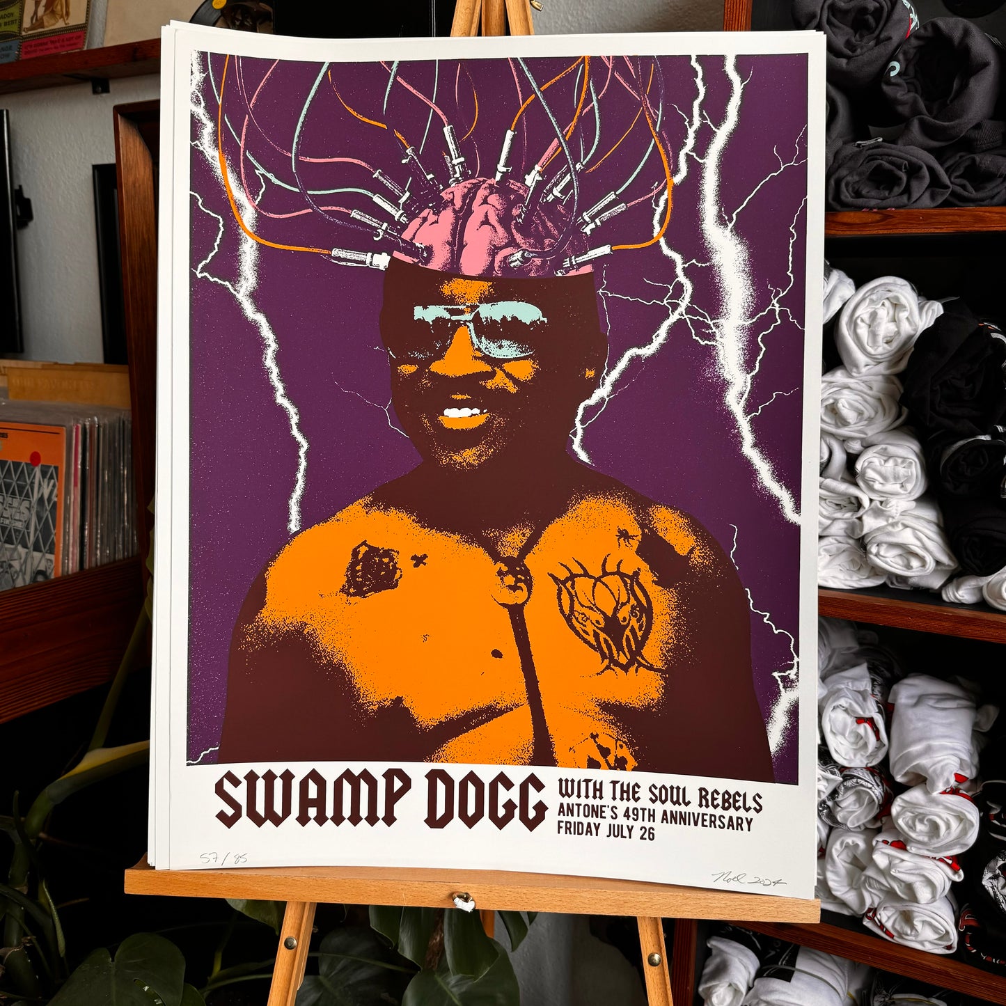 Swamp Dogg Antone's 49th Anniversary Poster