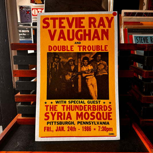 Stevie Ray Vaughan and Double Trouble Poster