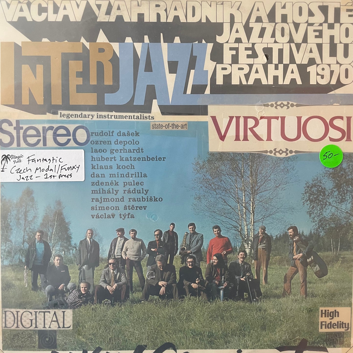 Vaclav Zahradnik - InterJazz Prague Jazz Festival 1970