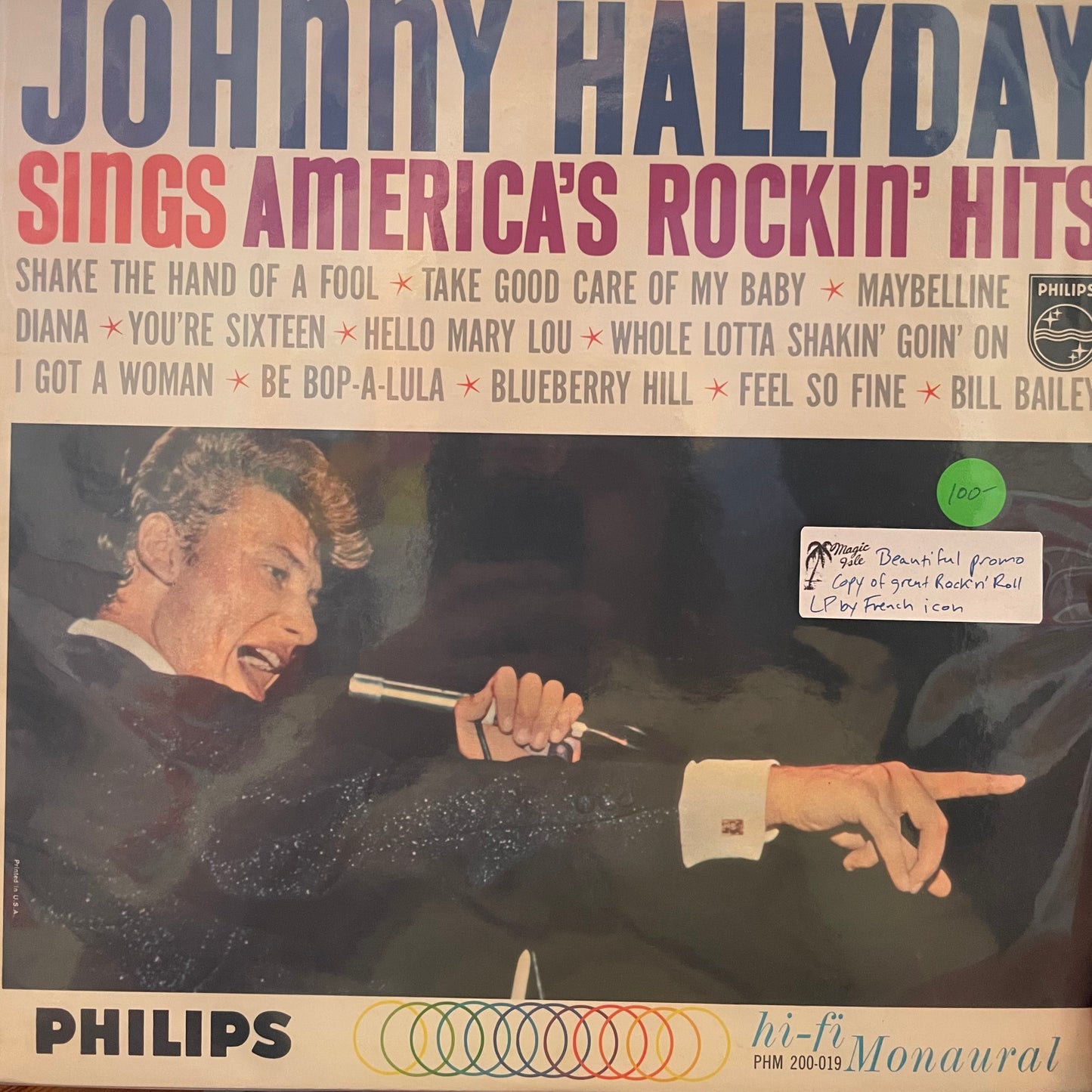 Johnny Hallyday – Sings America's Rockin' Hits