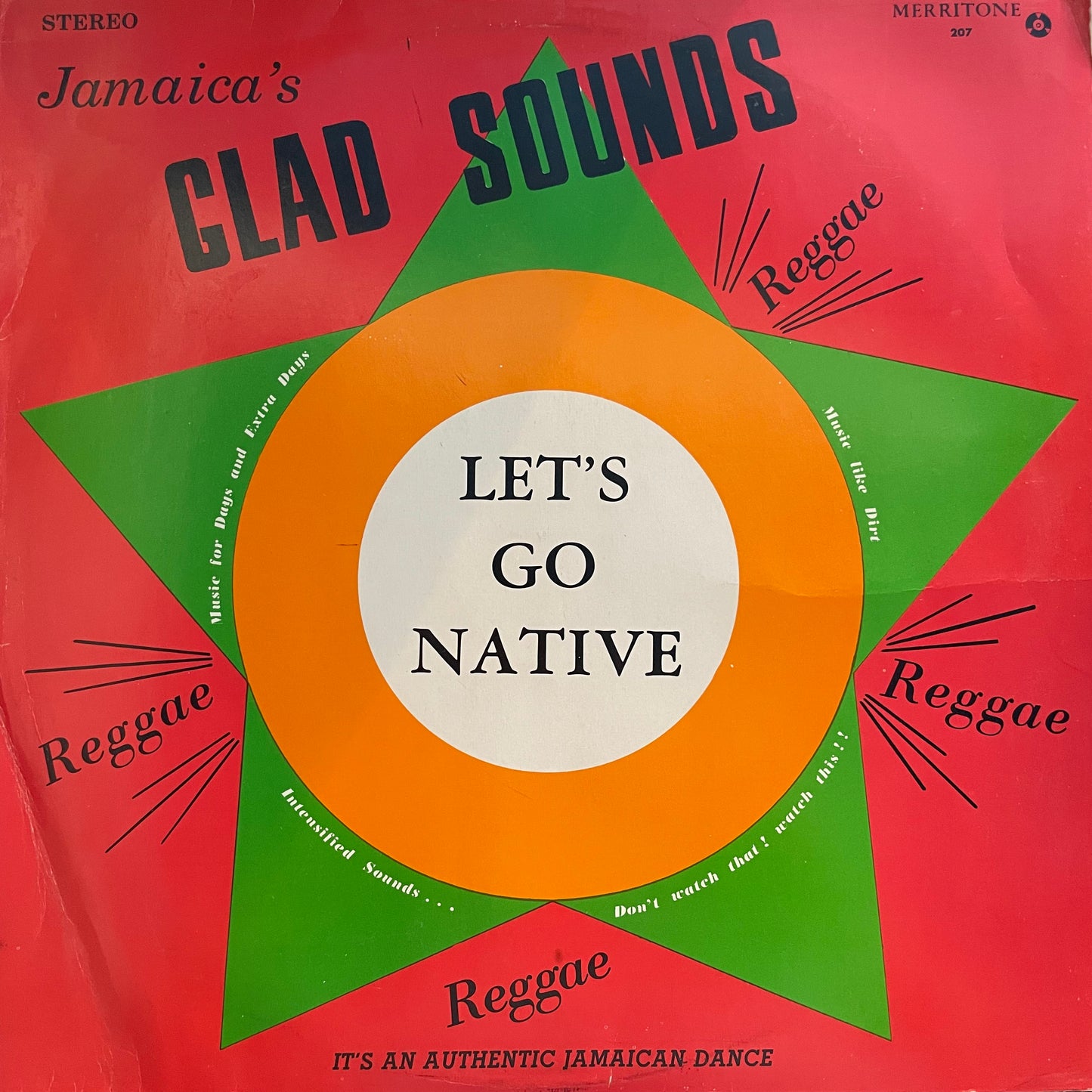 Gladstone Anderson & Lynn Taitt & The Jets – Jamaica Glad Sounds - Let's Go Native With Reggae Reggae