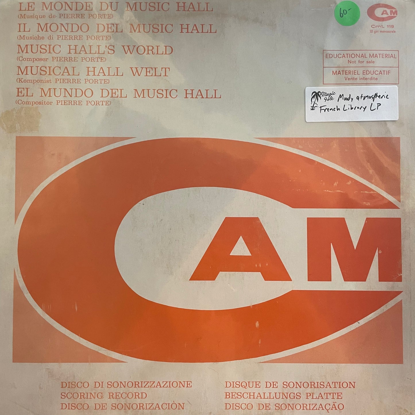 Pierre Porte – Le Monde Du Music Hall