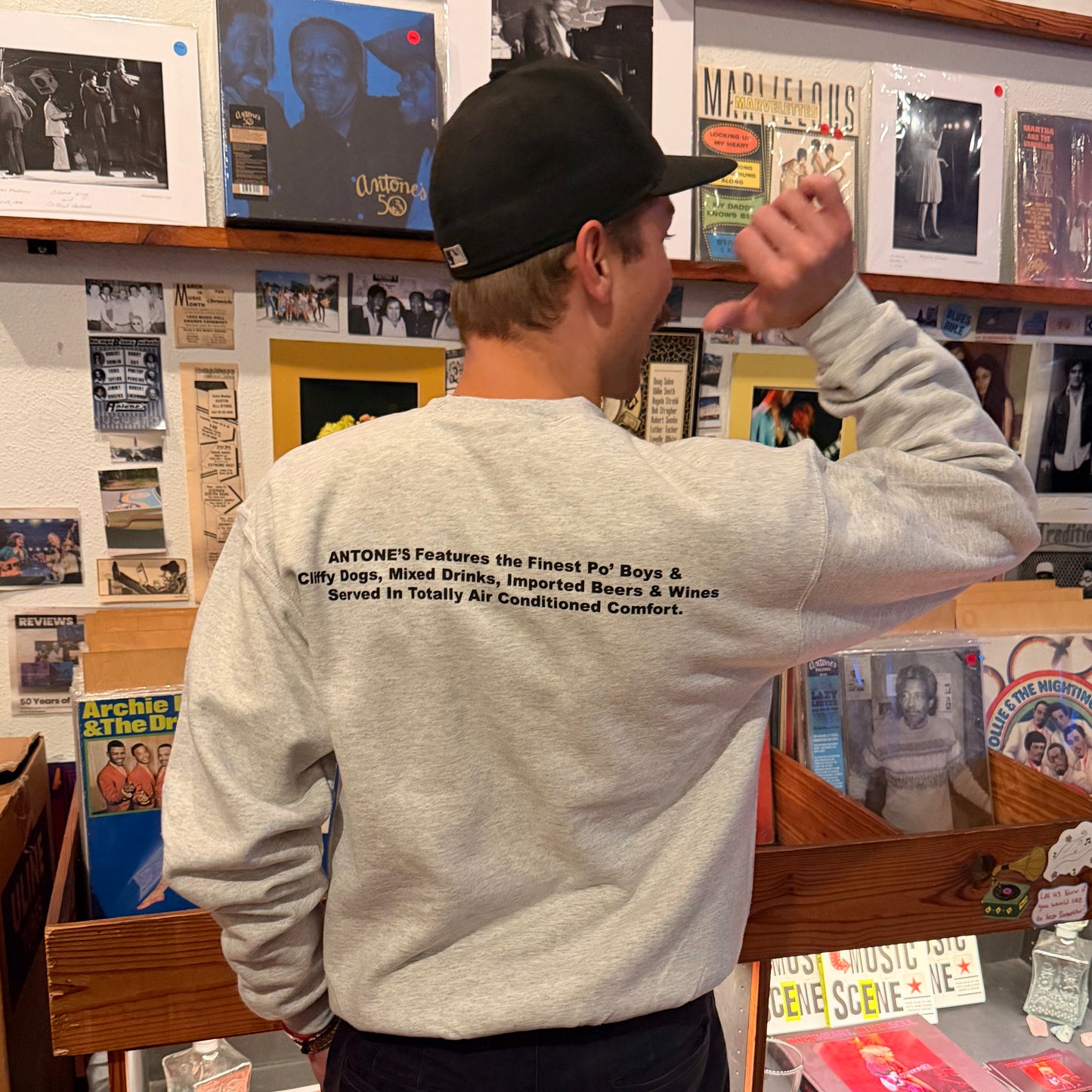 Antone's Champion Crewneck Sweatshirt