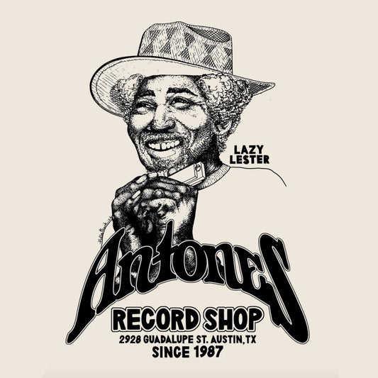 Antone's Record Shop 39th Anniversary Lazy Lester T-Shirt