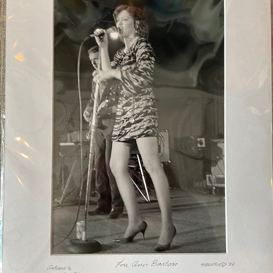 Lou Ann Barton Photo by Kurt Siegfried 11" x 14"