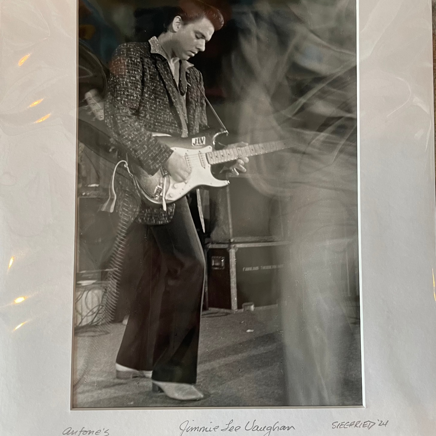 Jimmie Vaughan Photo by Kurt Siegfried 11" x 14"