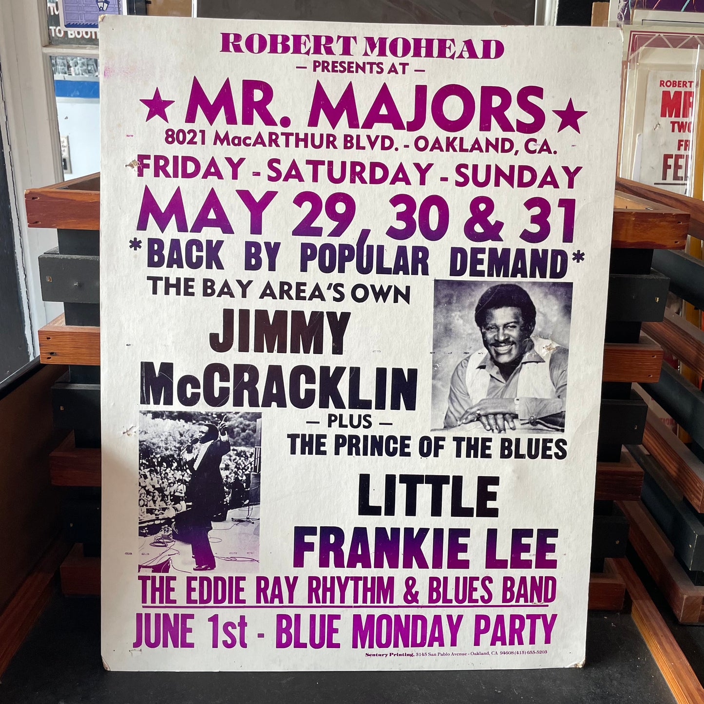 Jimmy McCracklin - Vintage Poster