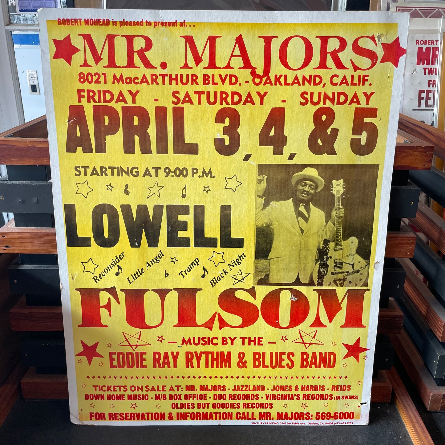 Lowell Fulsom - Vintage Poster