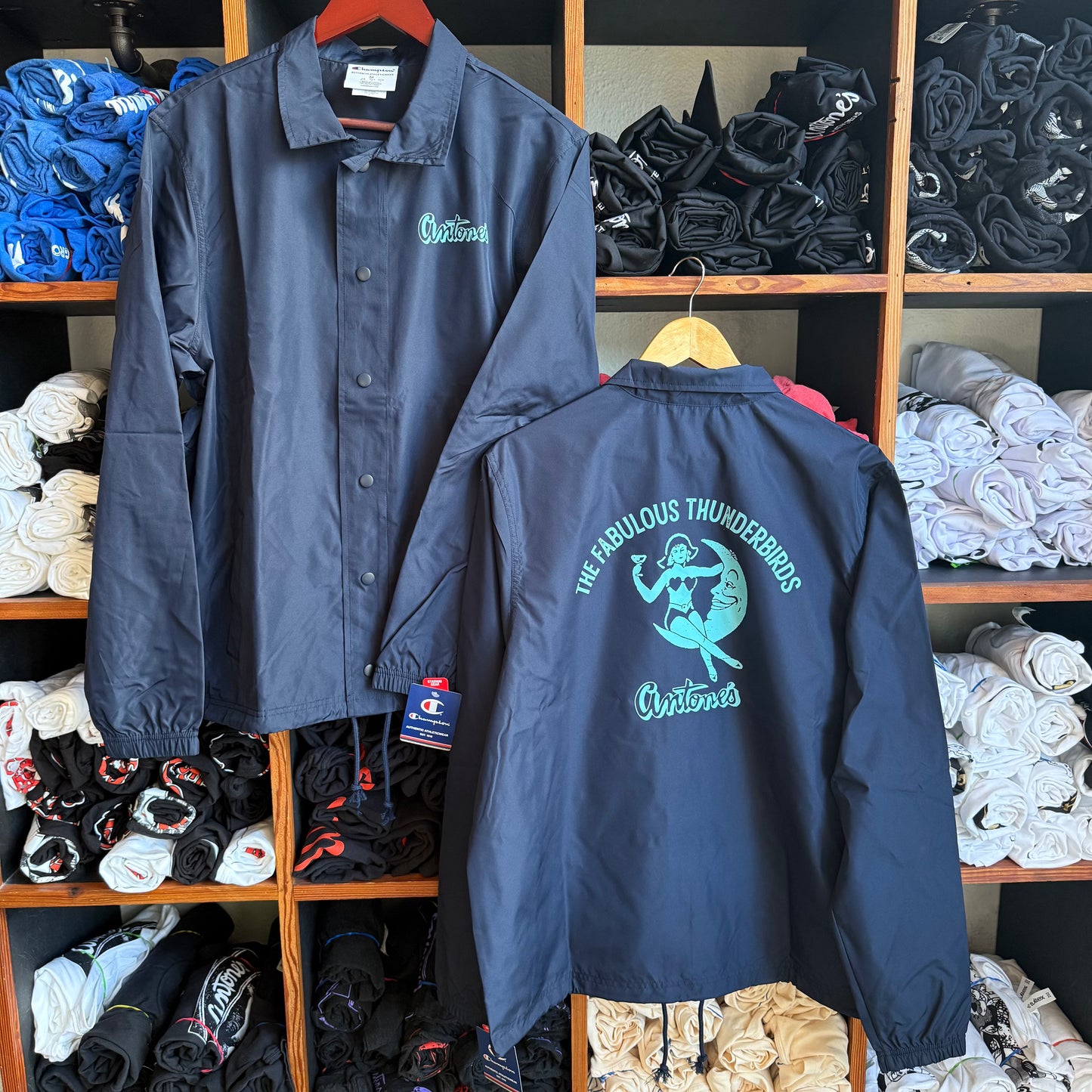 Fabulous Thunderbirds Navy Champion Jacket