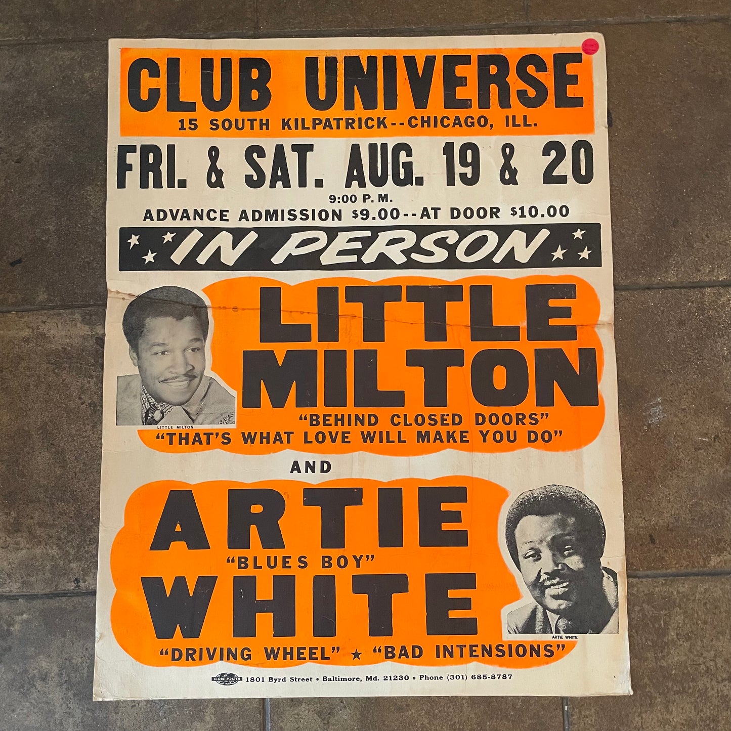 Little Milton - Vintage Poster