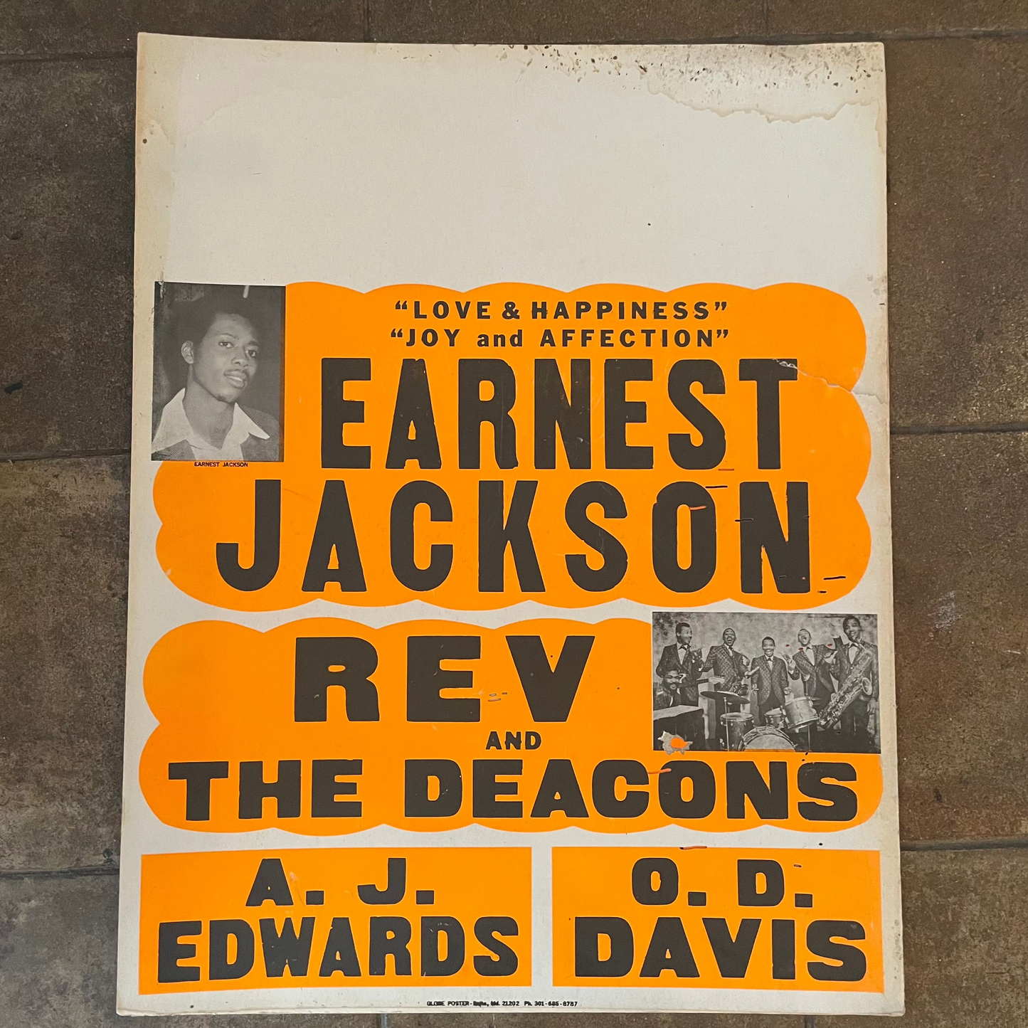 Earnest Jackson - Vintage Poster