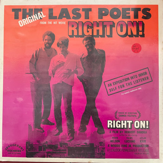 The Last Poets - Right On