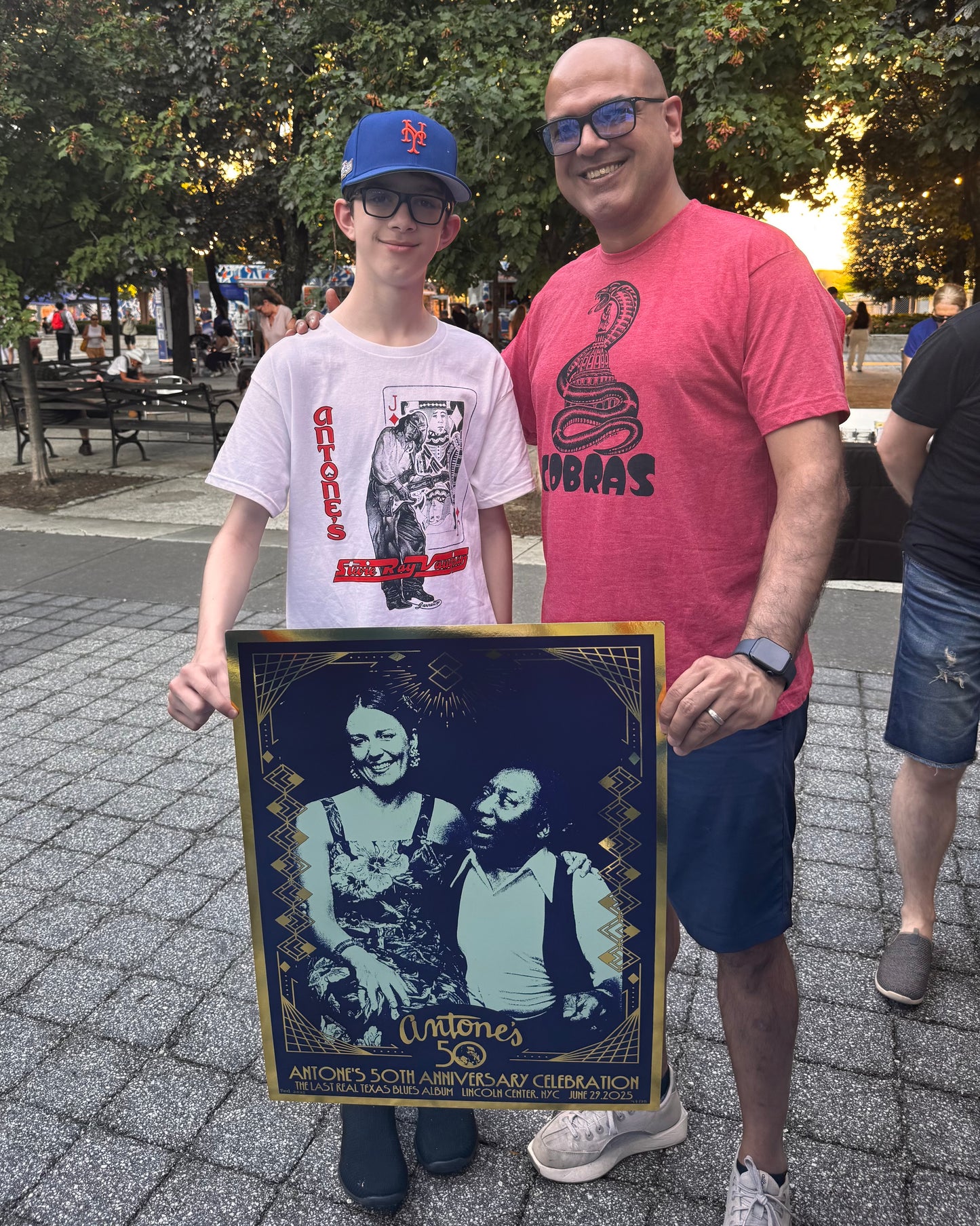 Antone's 50th Lincoln Center Poster