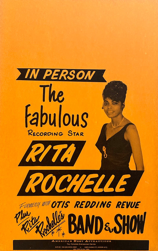 Rita Rochelle- Vintage Poster