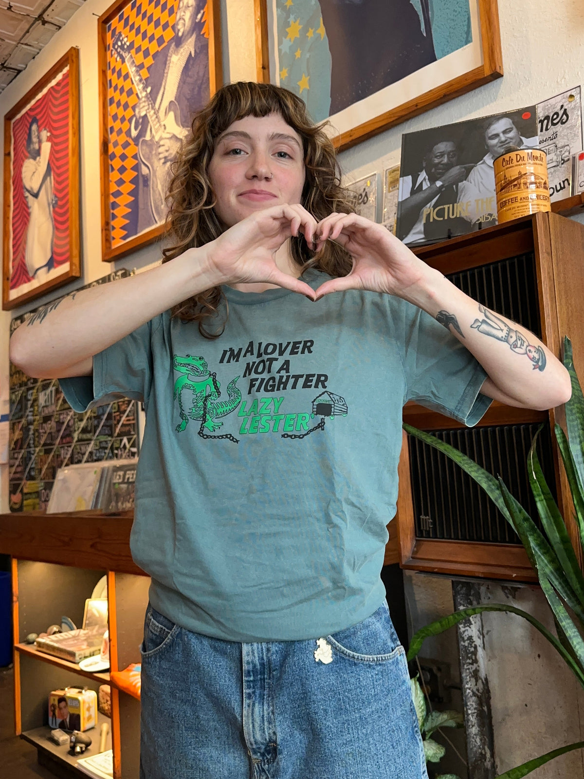 Lazy Lester 'Lover Not A Fighter' Shirt