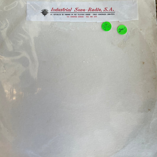 Los Jaguars - De Fiesta Con Los Jaguars (Test Pressing)