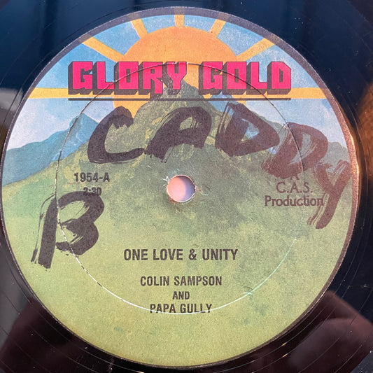 Colin Sampson and Papa Gully - One Love & Unity/ Version