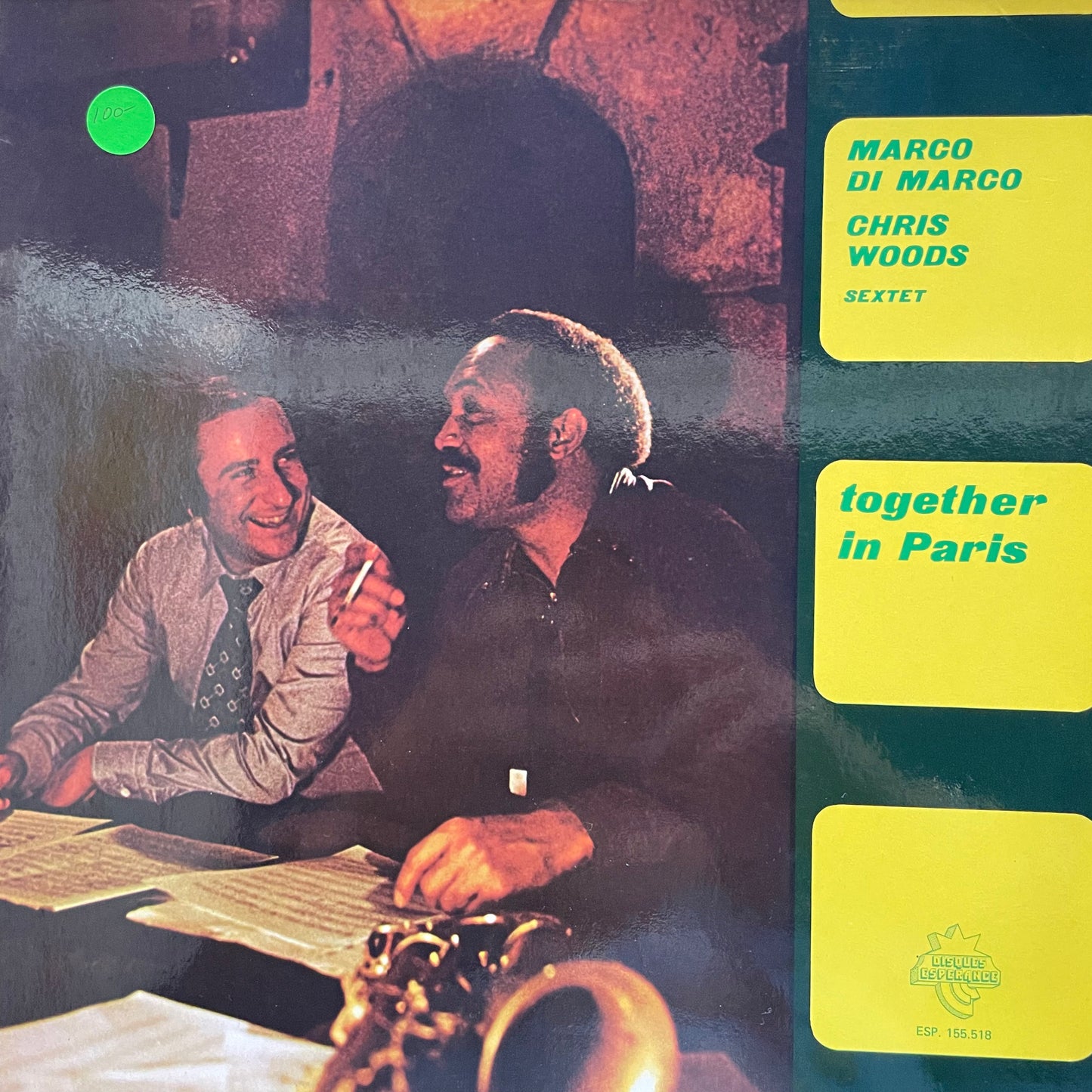 Marco Di Marco / Chris Woods Sextet – Together In Paris