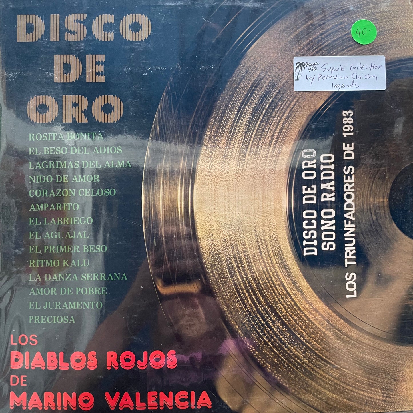 Los Diablos Rojos - Disco De Oro